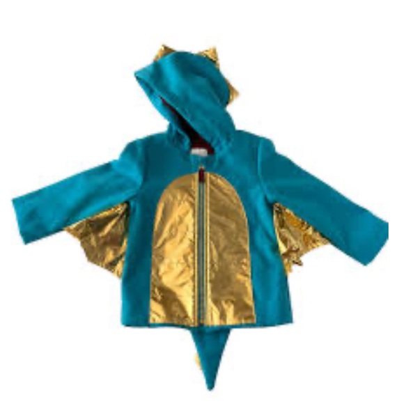 CAT & JACK  Kids themed dragon costume jacket size 2T - Picture 1 of 7
